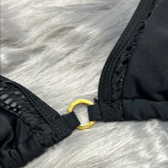 Black with Gold Hardware Bikini - Picture 6 of 9